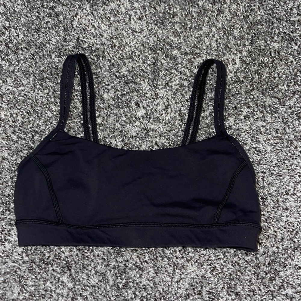 Black Lululemon Sports Bra